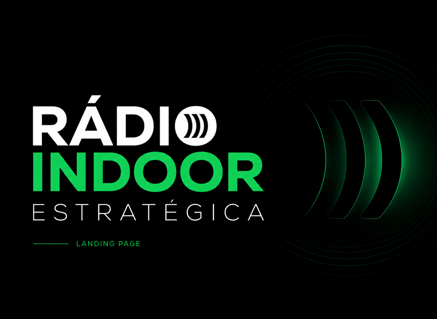 Landing Page Rádio Indoor